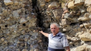 2500 yıllık surlar, yıkılma tehlikesiyle karşı karşıya