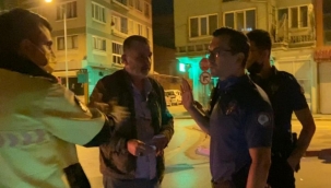 Alkollü sürücüden polise: 'Hadi beni kelepçele'