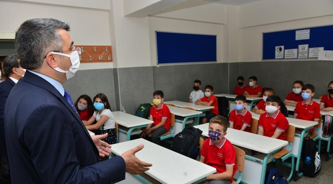 Başkan Yılmaz heyecana ortak oldu