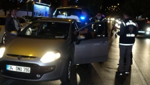 Bursa'da 300 polisle asayiş uygulaması
