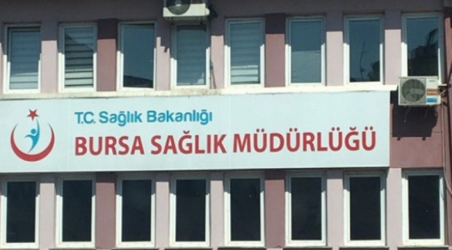 Bursa Sağlık Müdürlüğünden açıklama