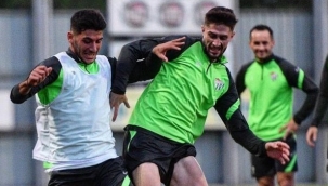 Bursaspor, Ankaragücü maçına hazırlanıyor