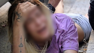 Genç kız ‘Beni kurtarın' diyerek pencereden kendini boşluğa bıraktı