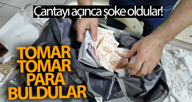 İnsanlık ölmemiş...Para dolu çantayı sahibine teslim etti