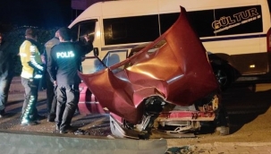 Kestel'de trafik kazası:3 yaralı