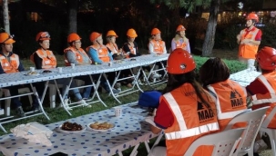 Mahallenin gönüllü kurtarıcıları her zaman göreve hazır
