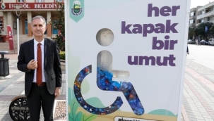 Mavi kapaklar 5 engelli vatandaşa umut oldu