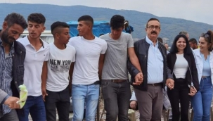 Mevsimlik işçilere moral gecesi