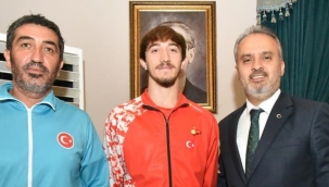 Millî atlet Bursa’nın gururu oldu
