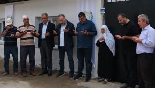 Selde evi yıkılan Fatma Teyze’nin yüzü güldü