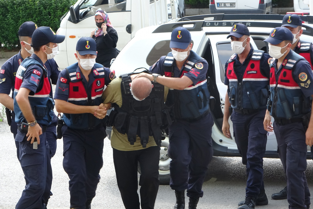 Trabzon'da 3 kızını öldüren şahıs tutuklandı