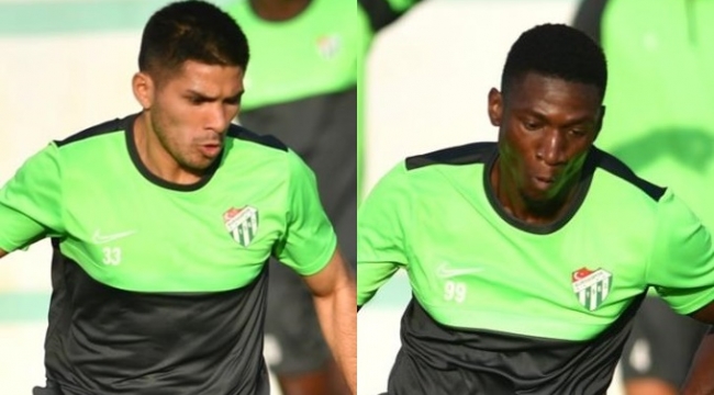 Yeni transferler Zalazar ve Acolatse ilk idmanına çıktı
