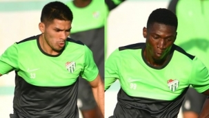 Yeni transferler Zalazar ve Acolatse ilk idmanına çıktı