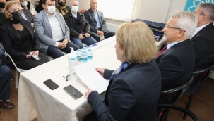 Başkan Turgay Erdem’e teşekkür plaketi