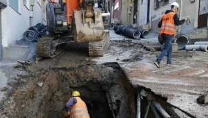 Bursa'da alt yapı rehabilitasyonu tam gaz
