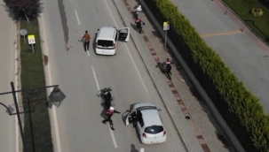 Bursa'da nefes kesen tatbikat