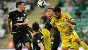 Bursaspor ilk 7 haftayı unutmak istiyor