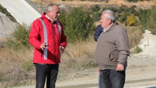 Büyükkumla’da 1500 metrelik yeni yol tamam