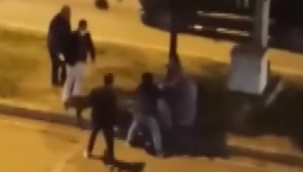 Cadde ortasında meydan muharebesi!