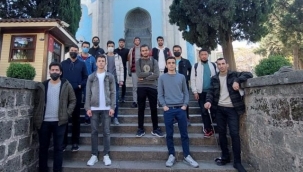 Gençlik Bursa’da yollarda