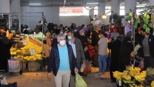 Gürsu Yenidoğan kapalı Pazarında tezgahlar kuruldu