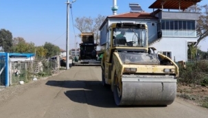 Hocaköy’de 7 sokak beton yolla kaplandı