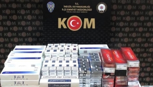 İnegöl'de kaçak sigara operasyonu