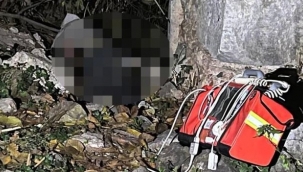 İznik surlarında ceset bulundu