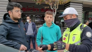 Kasksız sürücülere ceza yağdı