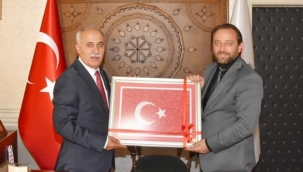 Milli Eğitim Müdürü Gür’den Başkan Aydın’a ziyaret