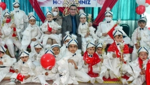 Mustafakemalpaşa'da çocuklara çifte bayram