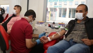 Nilüfer Belediyesi personelinden anlamlı bağış