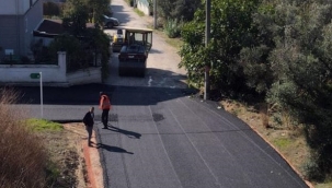 Nilüferköy’ün yolları sıcak asfaltla kaplandı