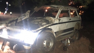 Off-road yapan araç takla attı: 2 yaralı