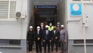 Okul inşaatları hız kesmeden devam ediyor