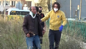 Alkolü fazla kaçırdı, tahliye kuyusuna düştü