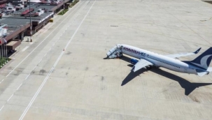 Anadolu Jet Yenişehir'e inemedi