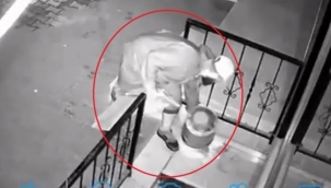 Aynı evden 2. kez çöp kovası çaldı