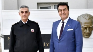 Başkan Dündar’dan Tuğgeneral Yalçınkaya’ya ziyaret