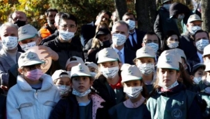 Bin 500 fidan toprakla buluştu