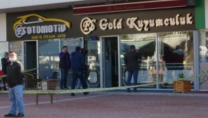 Bursa'da silahlı kuyumcu soygunu