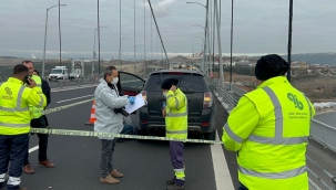 Osmangazi Köprüsü'nde esrarengiz olay