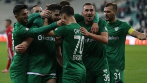 Bursaspor 3 maç sonra yenildi