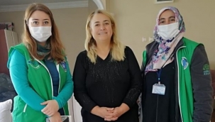 Gönüllülerden şehit ve gazi yakınlarına ziyaret