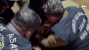Metro'daki bıçaklı saldırgan kıskıvrak yakalandı