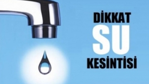 Nilüfer'de su kesintisi