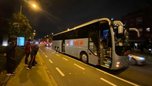 Otobüs bozuldu Ümit Milli Takım maça yetişemedi!