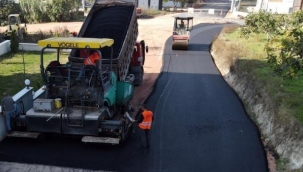 Ovaakça’da sokaklar asfaltla buluştu