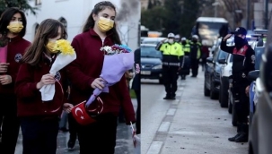 Saat 09.05'te Bursa'da hayat durdu