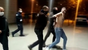 Saldırgan şahıs böyle etkisiz hale getirildi